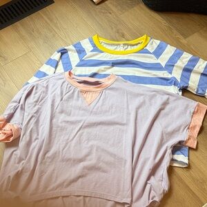 Women’s cropped boxy tees